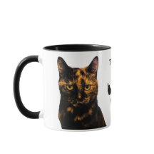 Tortie Love #2 Coffee Mok