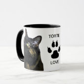 Tortie Love Classic Mok, 11 oz Mok (Voorkant links)