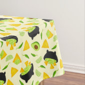 Tortilla Chips en Guacamole Pattern Tafelkleed (Voorbeeld)