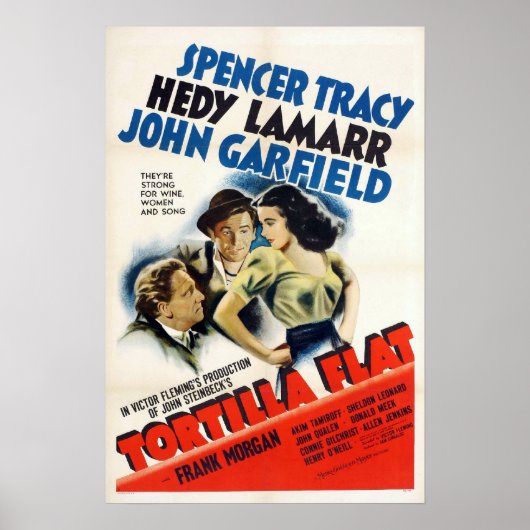 Tortilla Flat Movie Poster (Voorkant)
