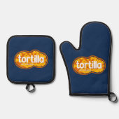 Tortilla Ovenwant & Pannenlap Set (Voorkant)
