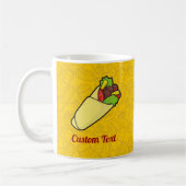 Tortilla Sandwich Envelopper café Mug (Gauche)