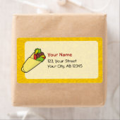 Tortilla Sandwich Wrap Etiket (Insitu)