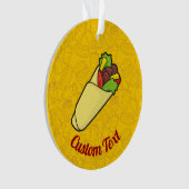 Tortilla Sandwich Wrap Ornament (voorkant)