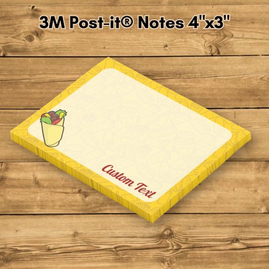 Tortilla Sandwich Wrap Post-it® Notes