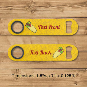 Tortilla Sandwich Wrap Snel Flesopener Speed Flessenopener