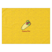Tortilla Sandwich Wrap Tafelkleed (Voorkant (Horizontaal))