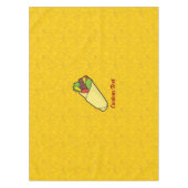 Tortilla Sandwich Wrap Tafelkleed (Voorkant)