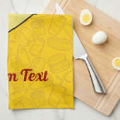 Tortilla Serviette d'enveloppement sandwich (Quart Plié)