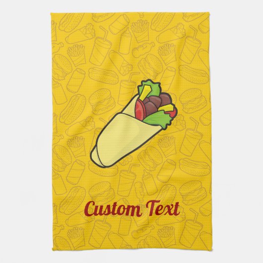 Tortilla Serviette d'enveloppement sandwich (Vertical)