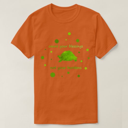 Tortoise 2 t-shirt (Design voorkant)
