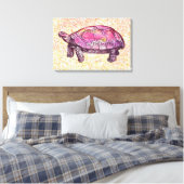 Tortoise Canvas Afdruk (Insitu (Slaapkamer))