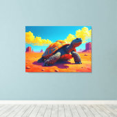 Tortoise Canvas Afdruk (Insitu (Houten vloer))