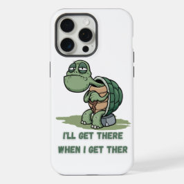 Tortoise cartoon tshirt iPhone 15 pro max hoesje