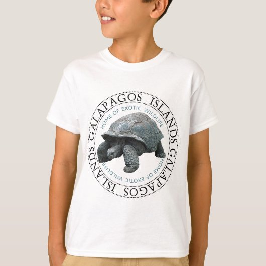 Tortoise de Galapagos T-shirt (Voorkant)