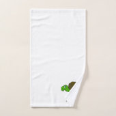 Tortoise Design Monogrammé (Serviette à main)