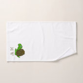 Tortoise Design Monogrammé (Serviette à main)