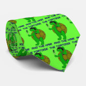 Tortoise en de Hair Tie Stropdas (Opgerold)