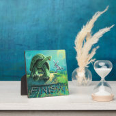 Tortoise en de Hare Art Fotoplaat (Insitu)