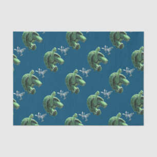 Tortoise en de Hare Art Tissuepapier