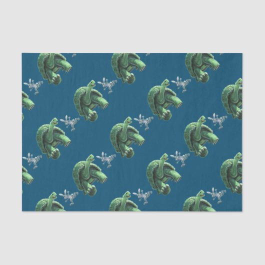 Tortoise en de Hare Art Tissuepapier (Voorkant)