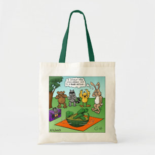 Tortoise en de Hare Revisted Tote Bag