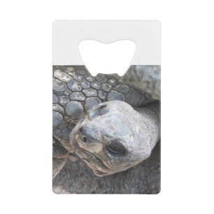 Tortoise Face Kredietkaart Flessenopener