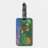 Tortoise Gifts & Accessoires Bagagelabel (Achterkant verticaal)