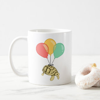 Tortoise Hanging on Balloons Mok