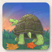 Tortoise Party Centre Onderzetter (Voorkant)