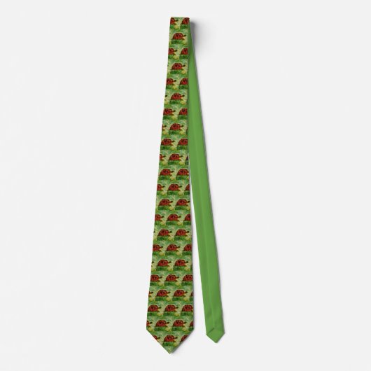 Tortoise Pattern Animal Art Stropdas (Voorkant)
