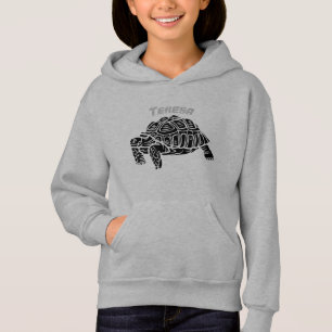 Tortoise personnalisez le sweatshirt de nom