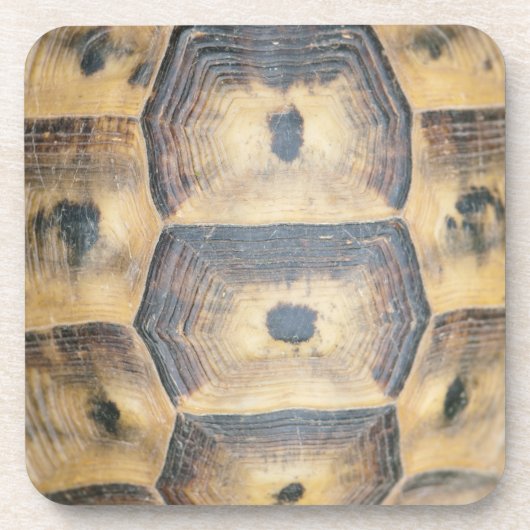 Tortoise Shell Pattern Bier Onderzetter (Voorkant)