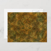 Tortoise Shell Pattern Briefkaart (Voorkant / Achterkant)