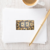Tortoise Shell Pattern Etiket (Insitu)