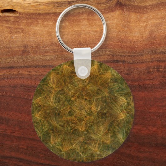 Tortoise Shell Pattern Sleutelhanger (Achterkant)