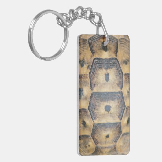 Tortoise Shell Pattern Sleutelhanger (Voorkant Links)
