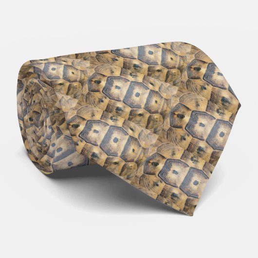 Tortoise Shell Pattern Stropdas (Opgerold)