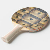 Tortoise Shell Pattern Tafeltennisbatje (Voorkant Gekanteld)