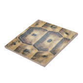 Tortoise Shell Pattern Tegeltje (Zijkant)