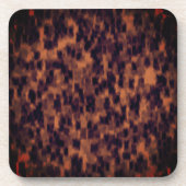 Tortoise Shell Print Pattern Decorative Kitchen Bier Onderzetter (Voorkant)