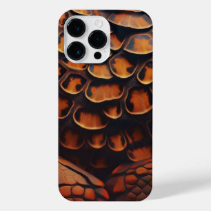 Tortoise Shell Retro, Chic Tortoiseshell patroon iPhone 14 Pro Max Hoesje