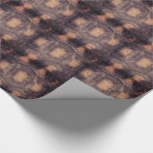 Tortoise Shell Texture Gift Wrap Cadeaupapier (Hoek)