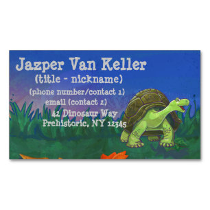 Tortoise Stationery Magnetisch Visitekaartje