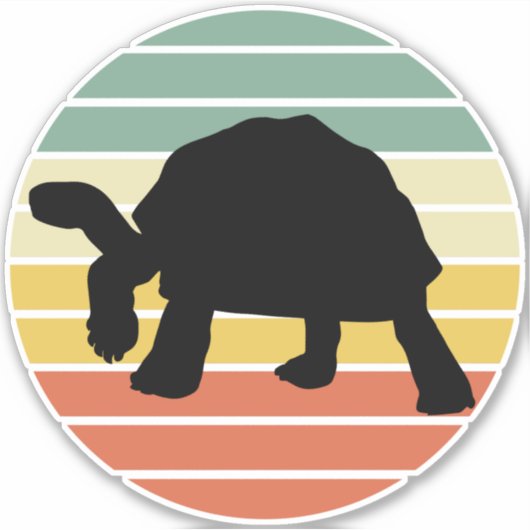 Tortoise Sticker (Voorkant)