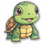 Tortoise Sticker (Voorkant)