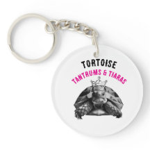Tortoise Tantrums & Tiaras | porte-clés
