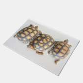Tortoise Trio doormat Deurmat (Schuin)