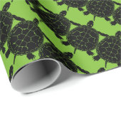 Tortoise Turtle Gift Wrap Paper Cadeaupapier (Rol Hoek)
