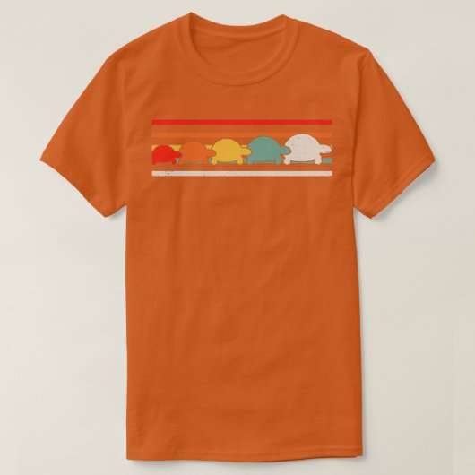 Tortoise Vintage 1 T-shirt (Design voorkant)